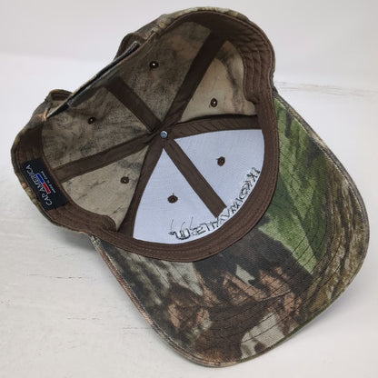 Cap America Komatsu Forestry Quality Green Camo One Size Baseball Cap Hat