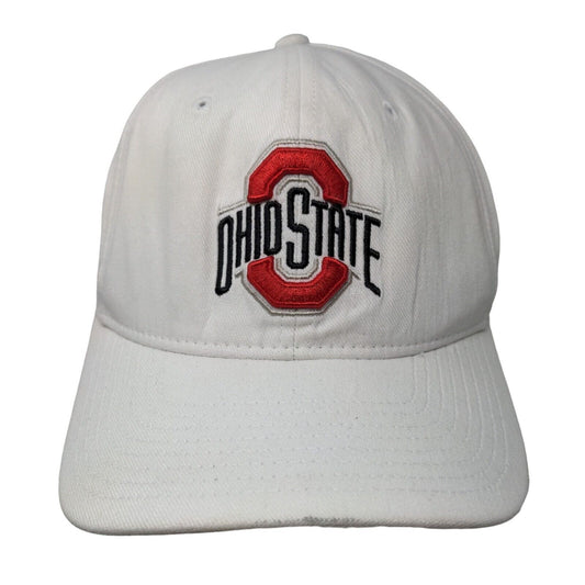 Nike Classic99 Dri Fit Men's Fitted Hat White M/L Ohio State Buckeyes Logo