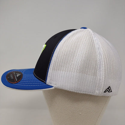 Letter W Fitted Mesh Back Trucker Hat Multi 7 3/8-8 Pacific Headwear