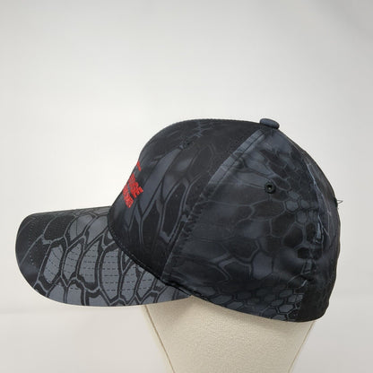 Edge Performance Sports Fitted Hat Camo S-M Embroidered Flexfit Yupoong