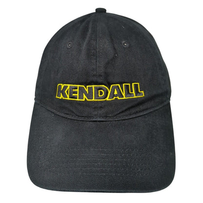 Kendall Strapback Hat Black One Size Embroidered Pacific Headwear