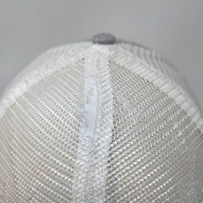 Jetset Surf Shop Marco Island Snapback Trucker Hat Gray One Size Mesh Back
