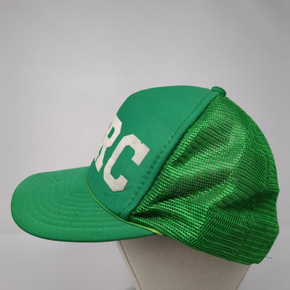 Porc Snapback Mesh Back Rope Trucker Hat Green One Size Adjustable