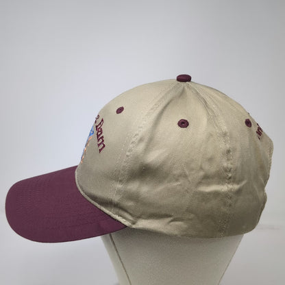 Otto Baseball Cap Beige Maroon One Size Owyhee Dam 75th Anniversary Oregon hat
