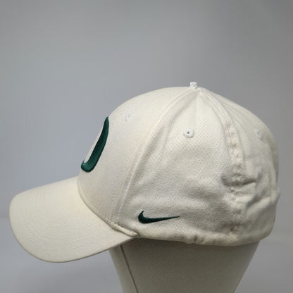Nike Oregon Ducks NCAA White One Size Cap Hat Swoosh Flex Stretch Fit Logo