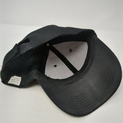 Rise Pray Slay Strapback Hat Black One Size Adjustable Vented Holes 6 Panel