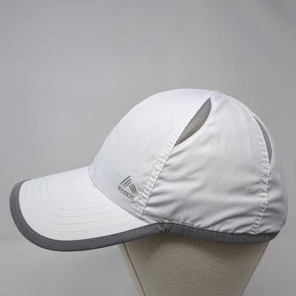 RBX Strapback Hat White One Size Adjustable Lightweight Breathable 6 Panel