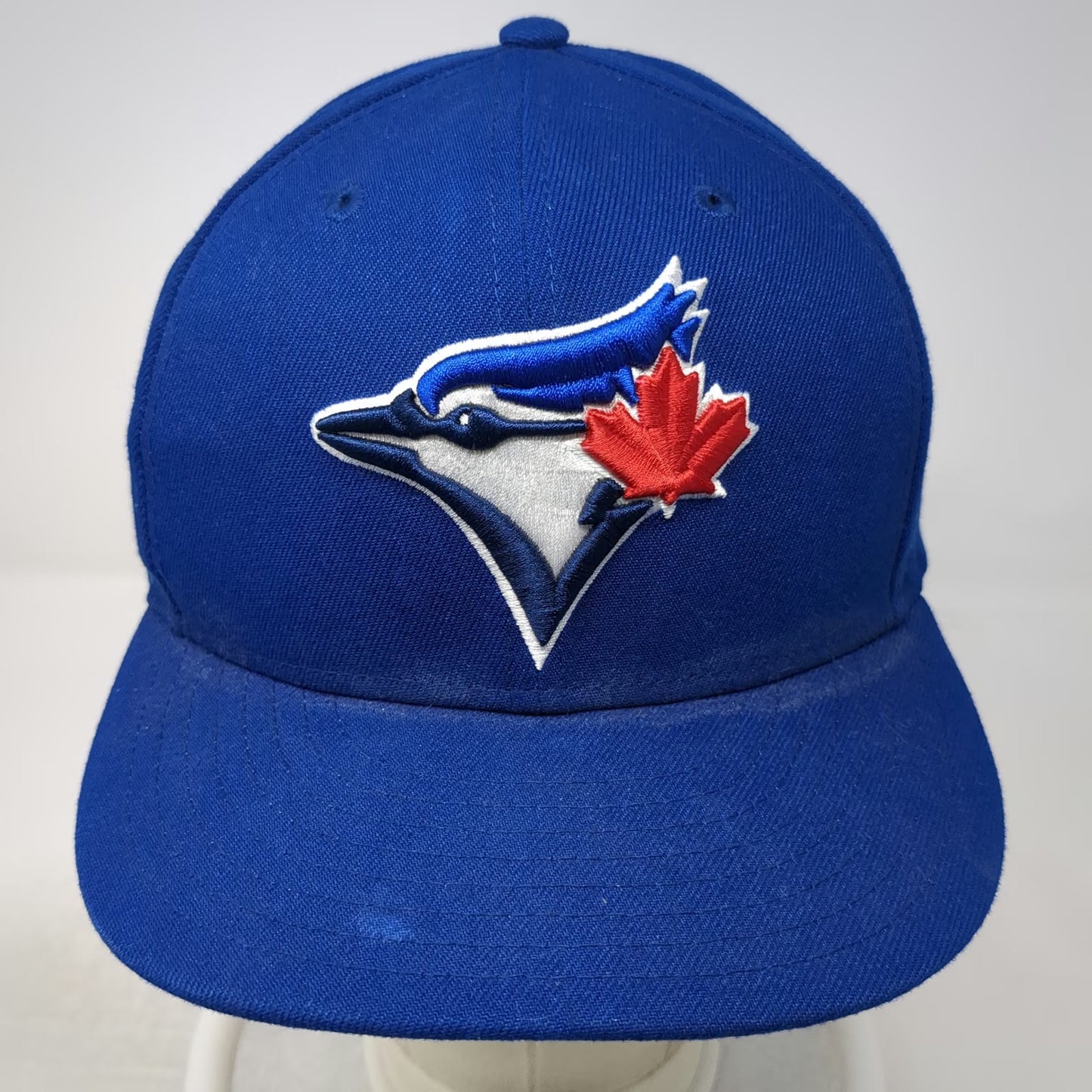 Toronto Blue Jays MLB New Era Snapback Hat Blue OSFM Flat Brim Gray Undervisor