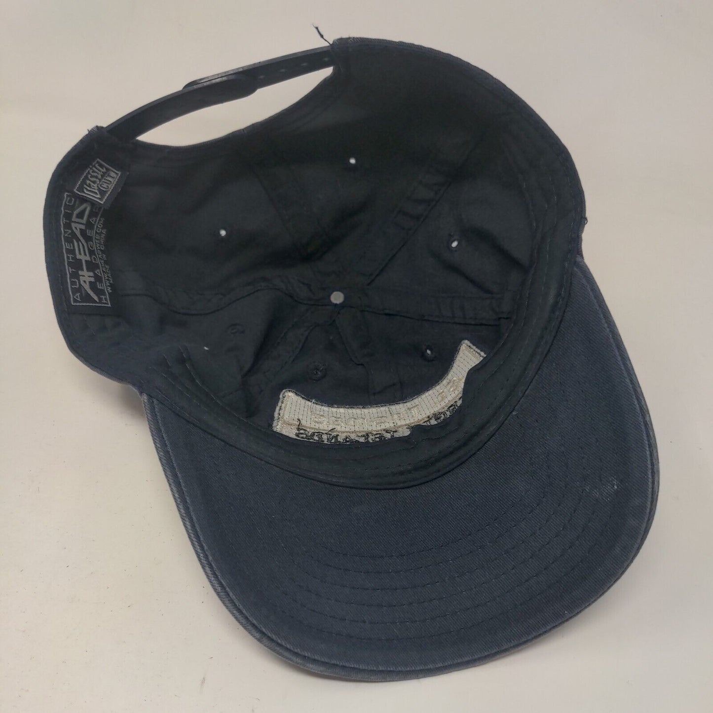 St. Thomas Virgin Islands Snapback Hat Blue Classic Cut Embroidered Ahead