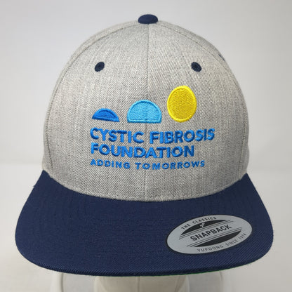 Cystic Fibrosis Foundation Snapback Hat Multi One Size Adding Tomorrows