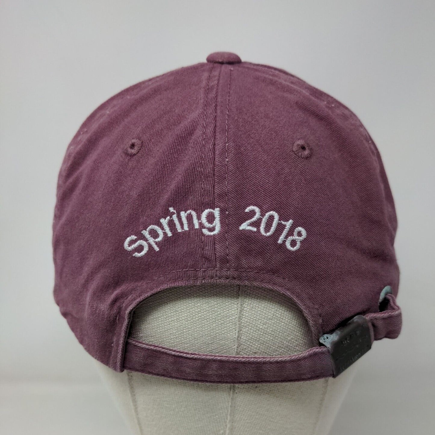 Alpha Chi Omega Slideback Hat Red Burgundy One Size Port Authority
