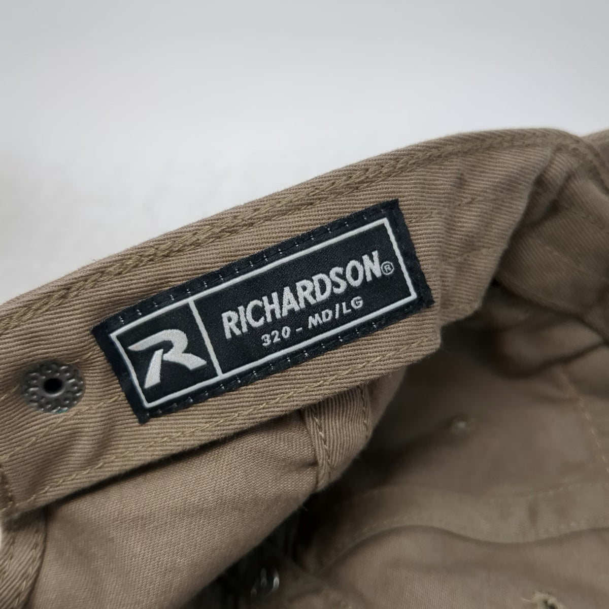 Richardson Baseball Cap Brown L Madison River Fishing Company Montana Patch Hat
