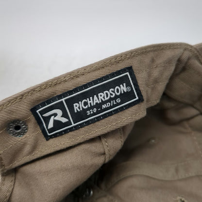 Richardson Baseball Cap Brown L Madison River Fishing Company Montana Patch Hat