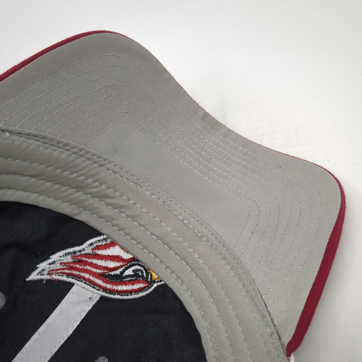 Fanatics Arizona Cardinals Trucker Hat Gray Red One Size Snapback Mesh NFL