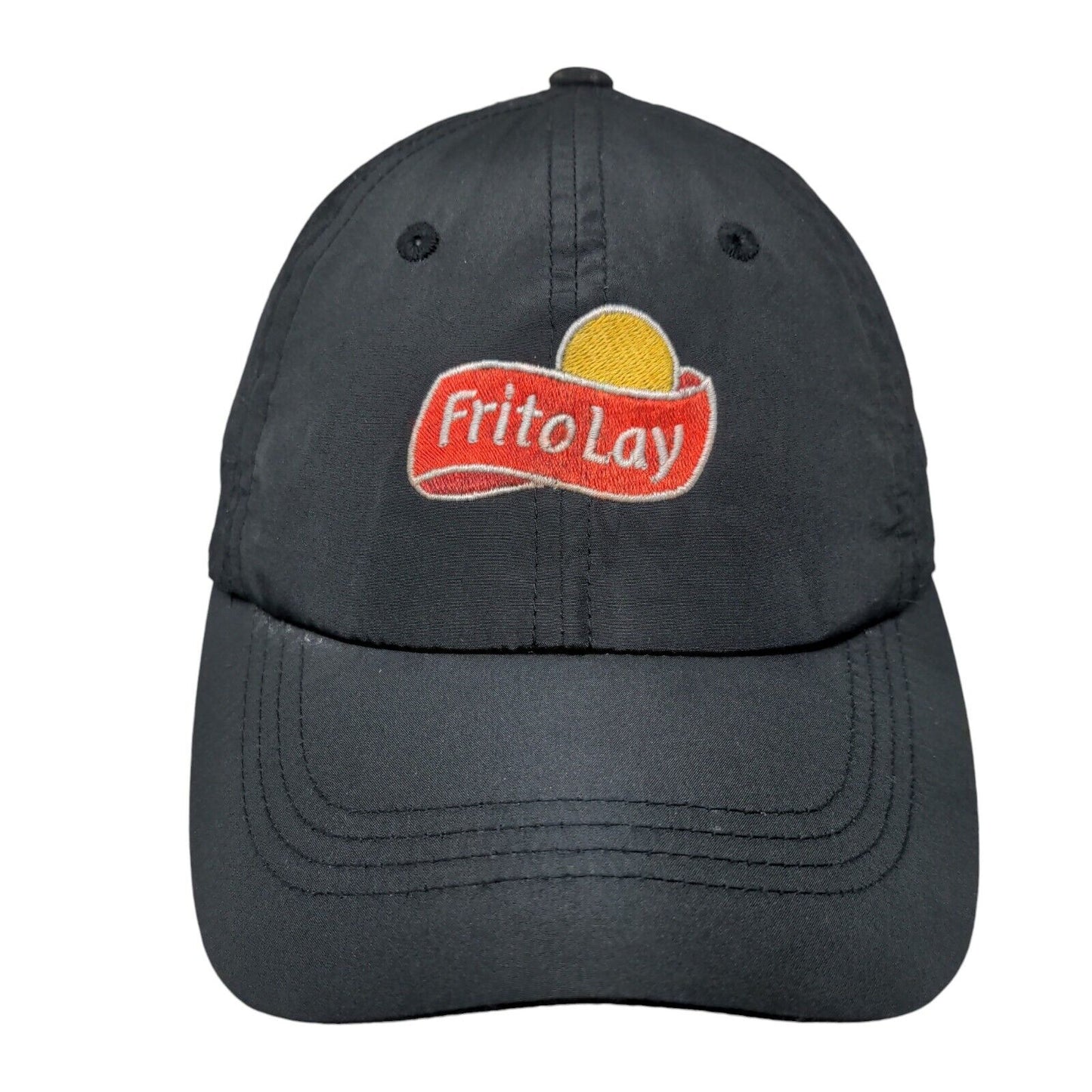 Frito Lay Strapback Hat Black One Size Adjustable Breathable Port Authority