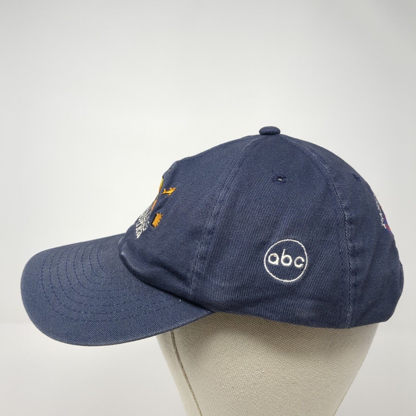 Good Morning America Passport To Europe Snapback Hat Blue OS Patriotic Mohr's