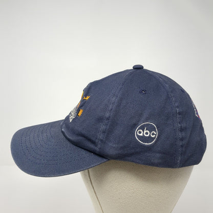 Good Morning America Passport To Europe Snapback Hat Blue OS Patriotic Mohr's
