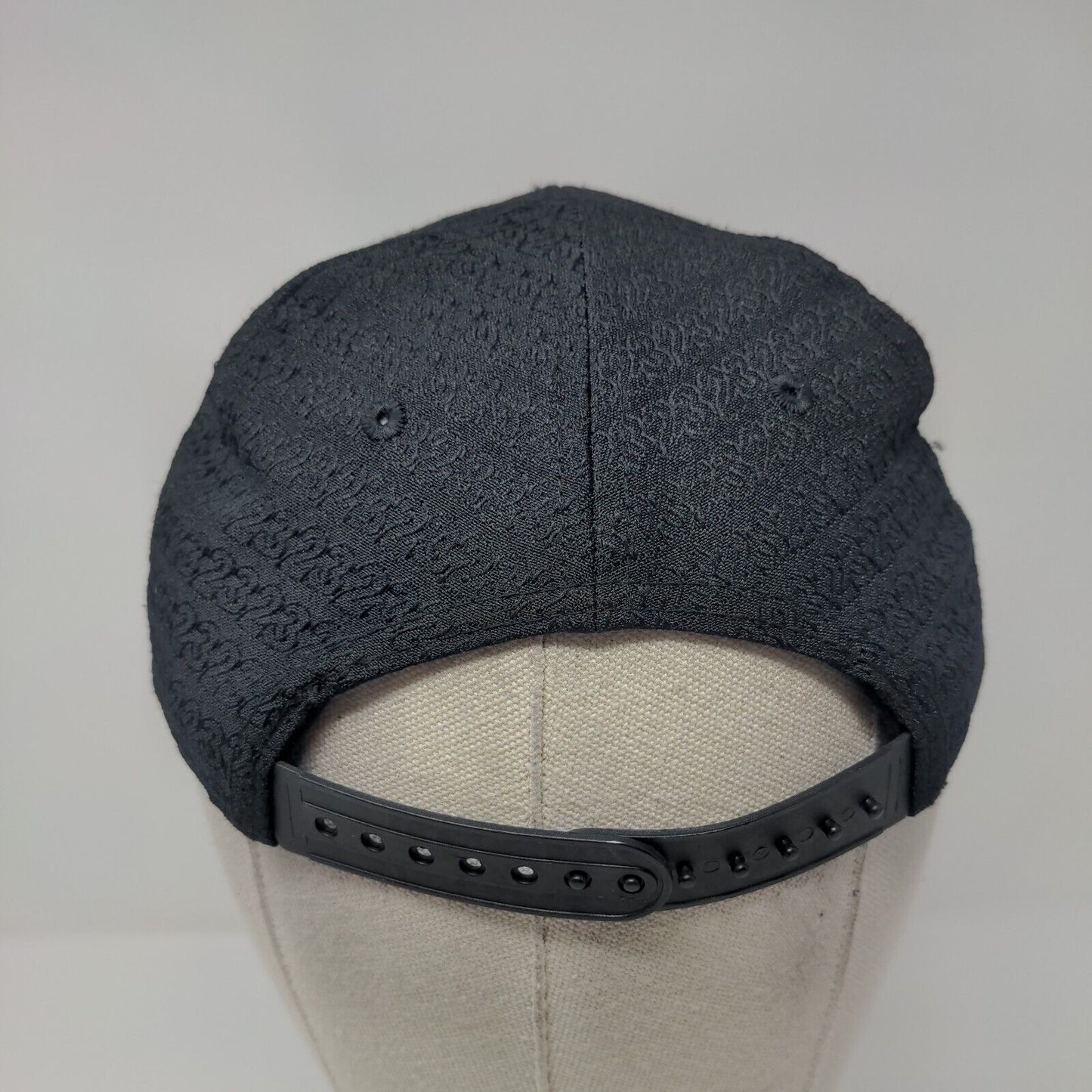 Air Jordan Snapback Hat Black Size 4-7 Adjustable Vented Holes Polyester