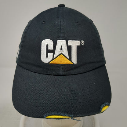 Caterpillar Baseball Cap Black Yellow One Size World's 785 Truck Simplot Hat