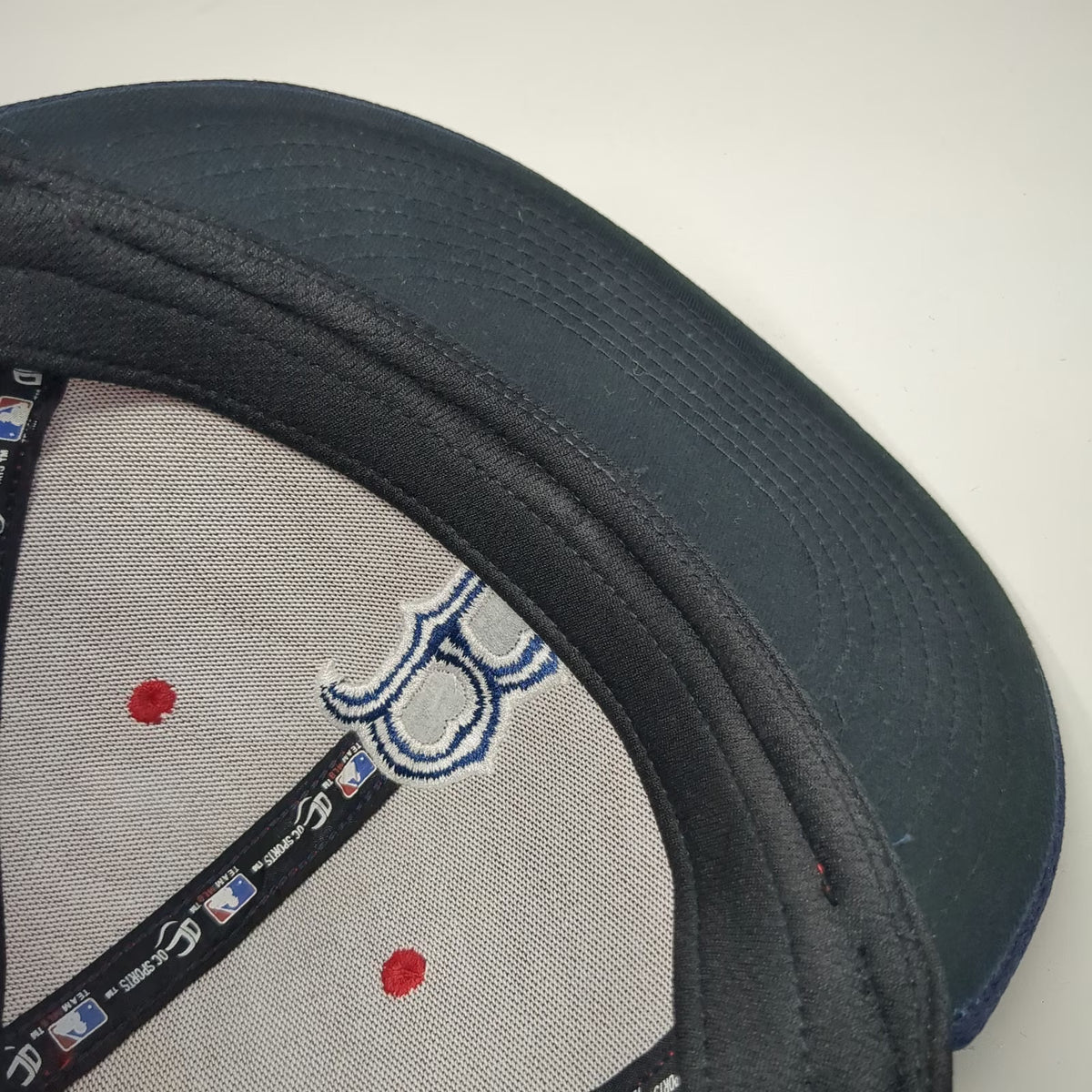 Boston Red Sox MLB OC Sports Baseball Cap Blue One Size Strapback Hat Team Logo