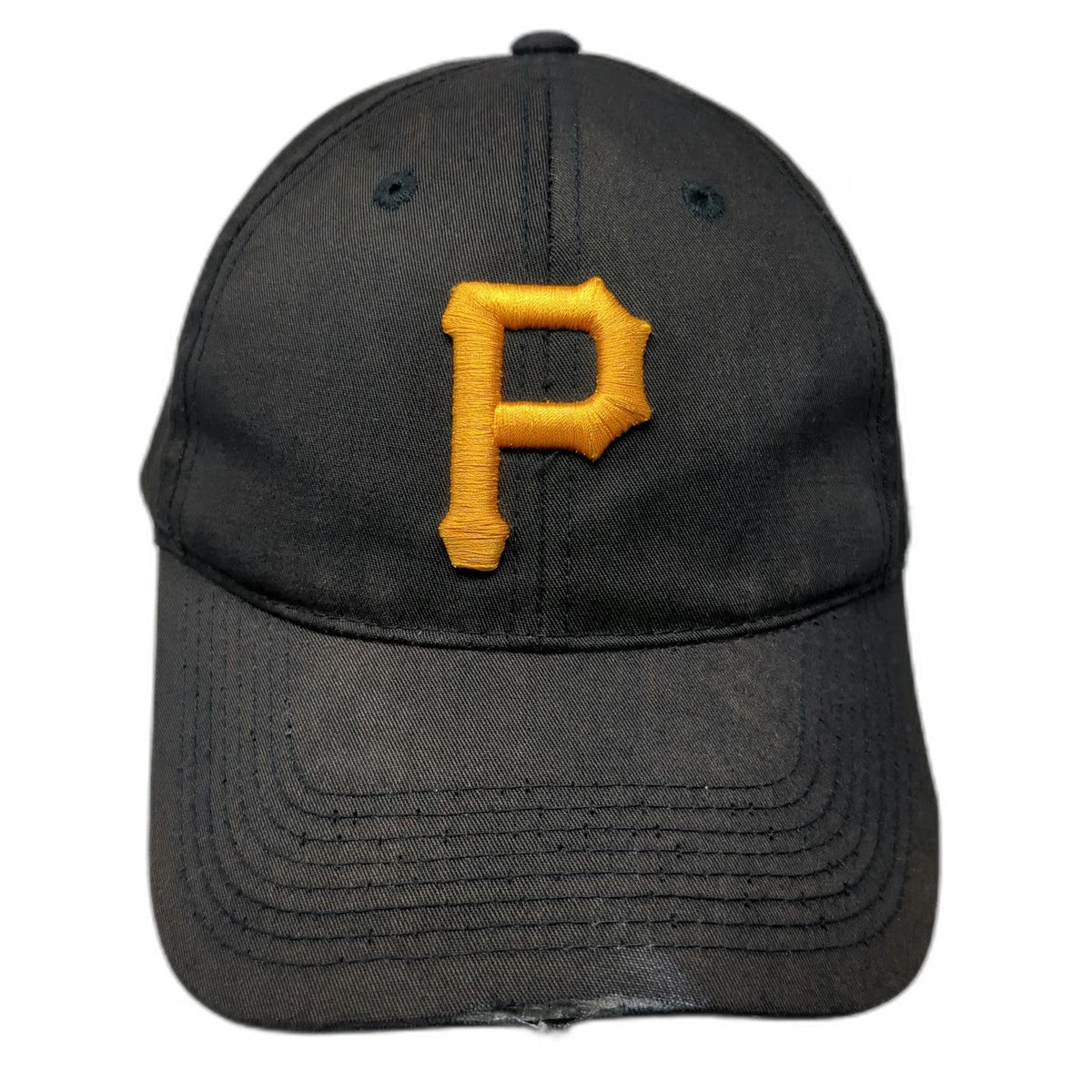 Pittsburgh Pirates MLB Outdoor Baseball Cap Black One Size Strapback Logo Hat