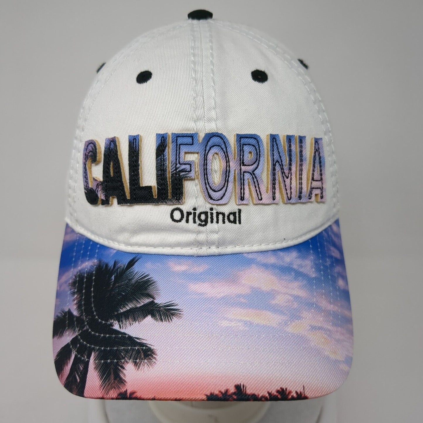 California Original Strapback Hat Multi OS Adjustable Embroidered Robin Ruth