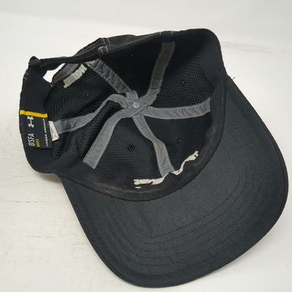 Under Armour Baseball Cap Black OSFM Teton Springs Resort Club ID Strapback Hat