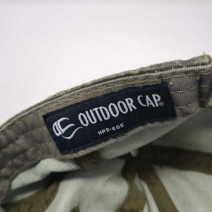 Hi-Tech Stripping Strapback Hat Green One Size Adjustable Outdoor Cap