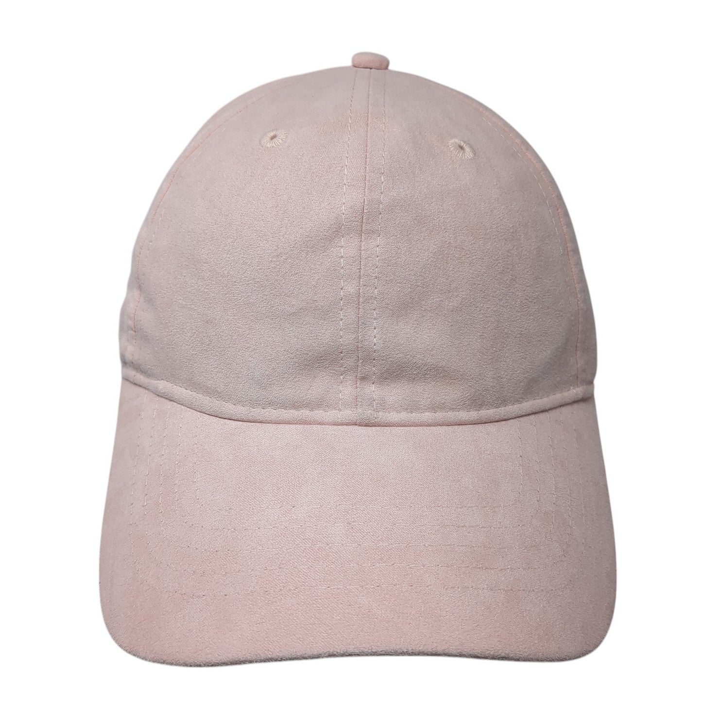 Unbranded Slideback Baseball Cap Pink One Size Adjustable 6 Panel Blank