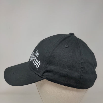 Jose Cuervo Slideback Hat Black OSFM Embroidered Quake City Caps