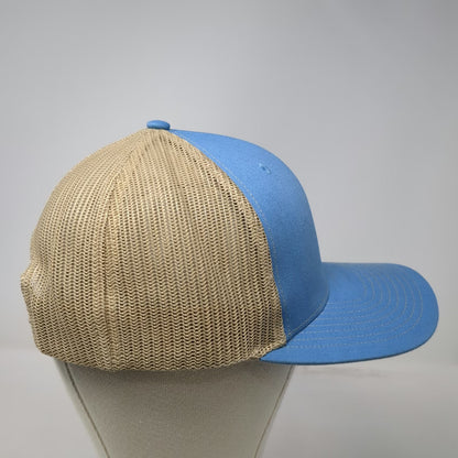 Richardson Trucker Hat Blue One Size Homes Of Idaho Mesh Snapback Adjustable hat