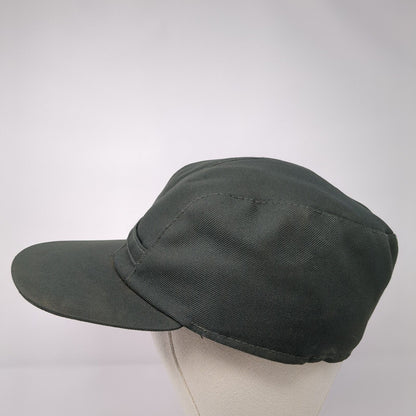Unbranded Fitted Cadet Army Cap Hat Green 7 5/8 Solid Blank Outdoor