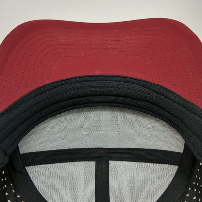 Six Hats Trucker Hat Red One Size Rope Laser Cut Snapback Thirst Project Arrows