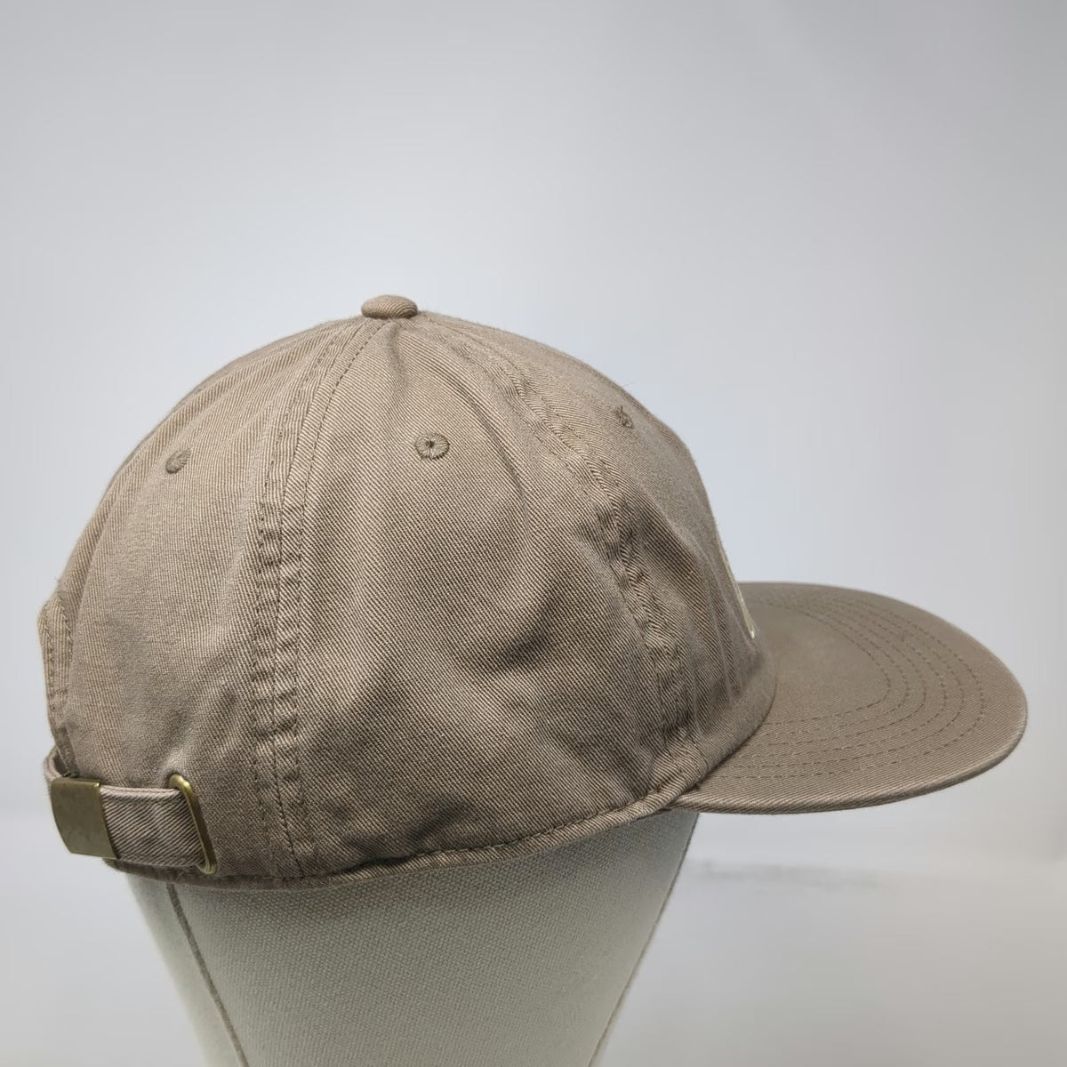AS Colour Baseball Cap Brown One Size Buoy Water Club Patch Cotton Slideback Hat