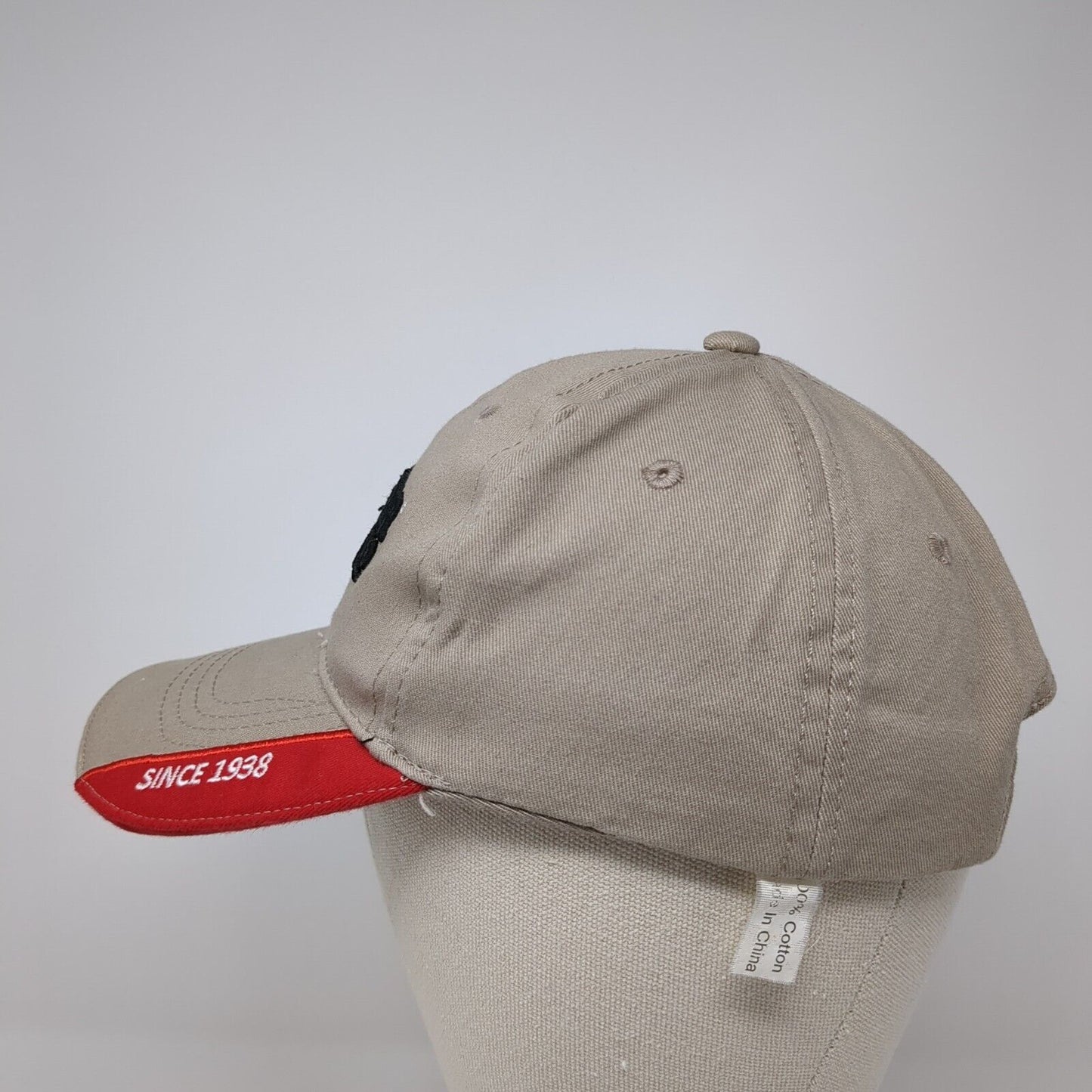 TSC Tractor Supply Co. Since 1938 Slideback Hat Tan One Size 6 Panel
