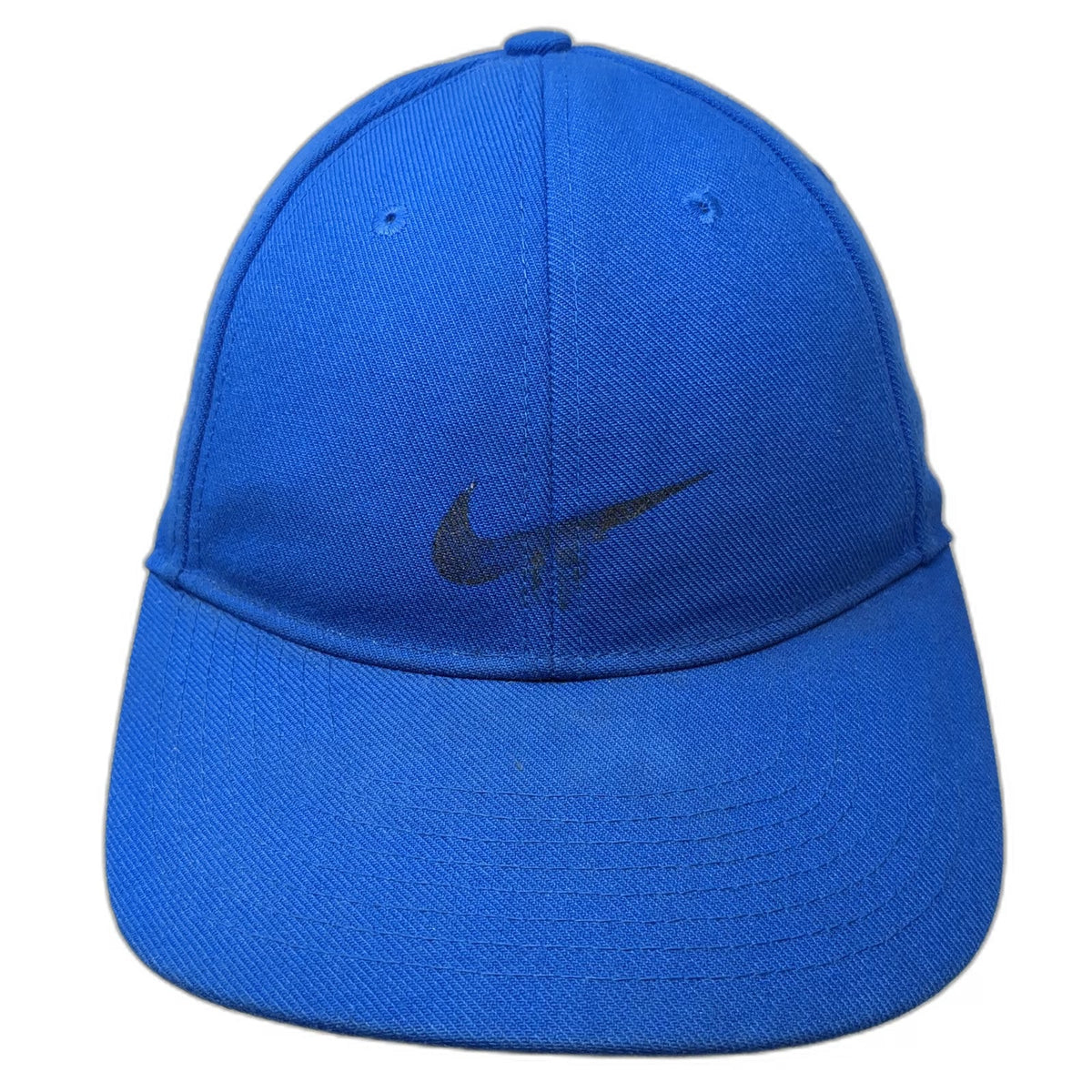 Nike Baseball Cap Blue One Size Strapback Swoosh Dri-Fit Legacy91 Athletic Hat