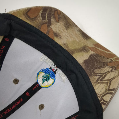 Port Authority Baseball Cap Brown One Size Interwest Valley Camo Hat Strapback