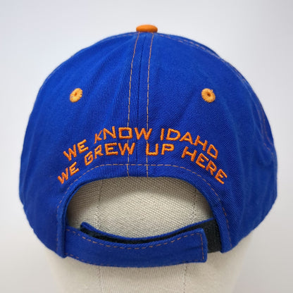 Buck's Athletic Baseball Cap Hat Blue One Size Farm Bureau Insurance Idaho Logo