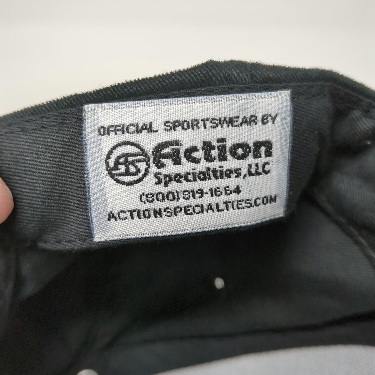 Action Specialties Petroleum Engineers Black Baseball Cap Hat One Size Slideback