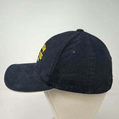 Sportsman Baseball Cap Black OSFM Slideback Cotton Legion Post 255 Ridge MD hat