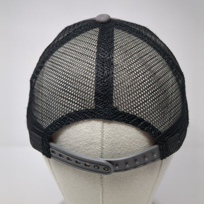 Club Keno Snapback Mesh Back Trucker Hat Gray One Size Adjustable