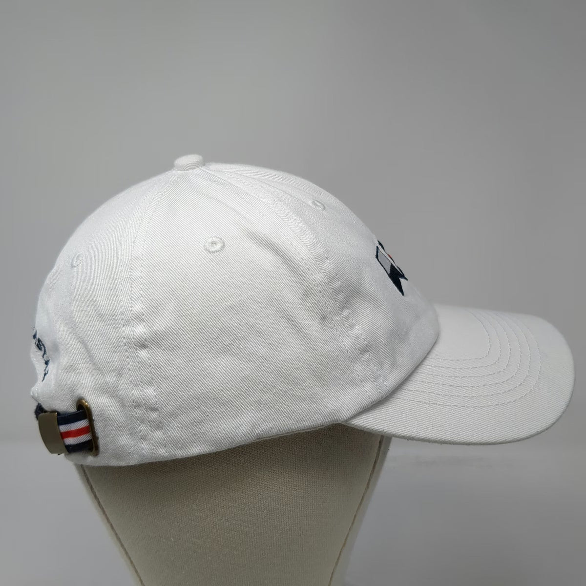 White American Coastal Nautical Signal Flags Baseball Cap Hat One Size Slideback