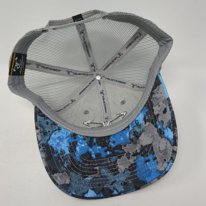 Truetimber Snapback Trucker Hat Multi One Size Mesh Back Camouflage