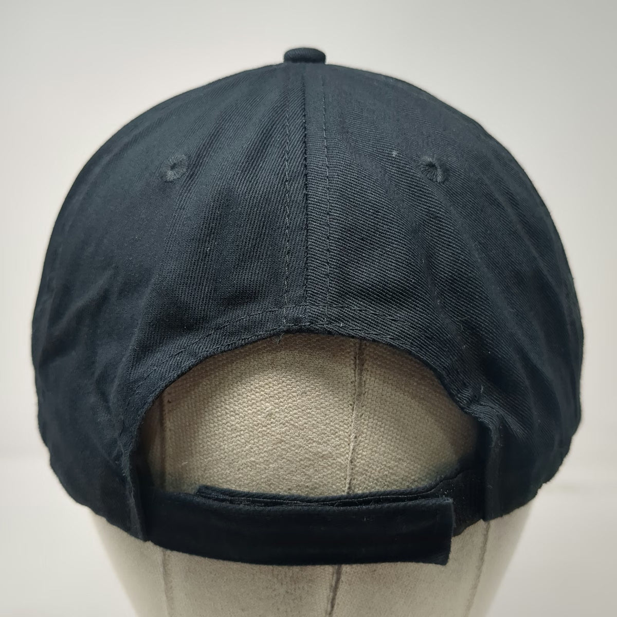 Loomstate Chipotle Baseball Cap Black One Size Organic Cotton Strapback Hat Logo