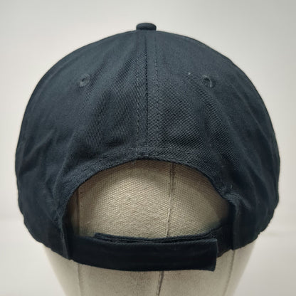 Loomstate Chipotle Baseball Cap Black One Size Organic Cotton Strapback Hat Logo