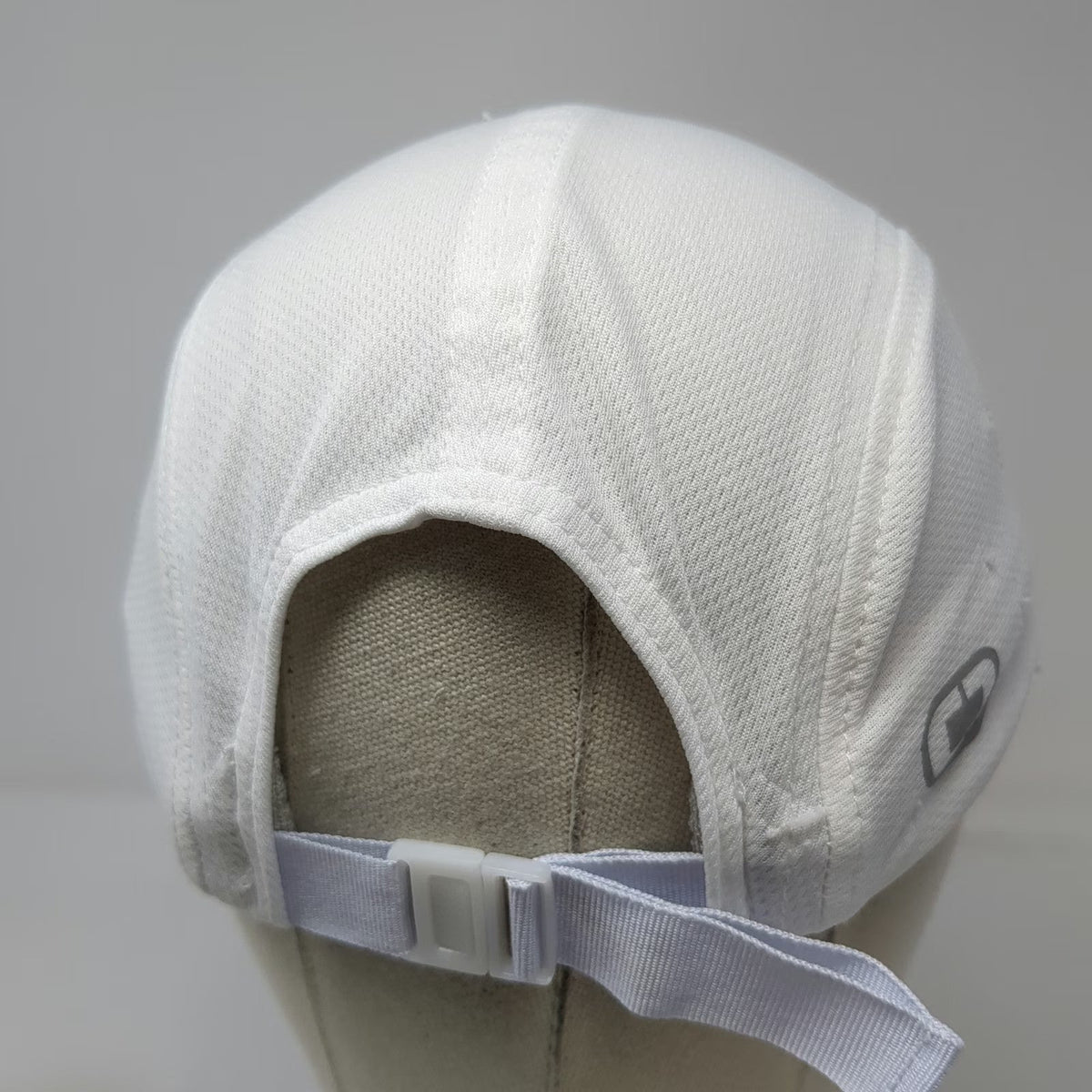 Ogio 5 Panel Hat White One Size Truist Bank Logo Polyester Performance Slideback