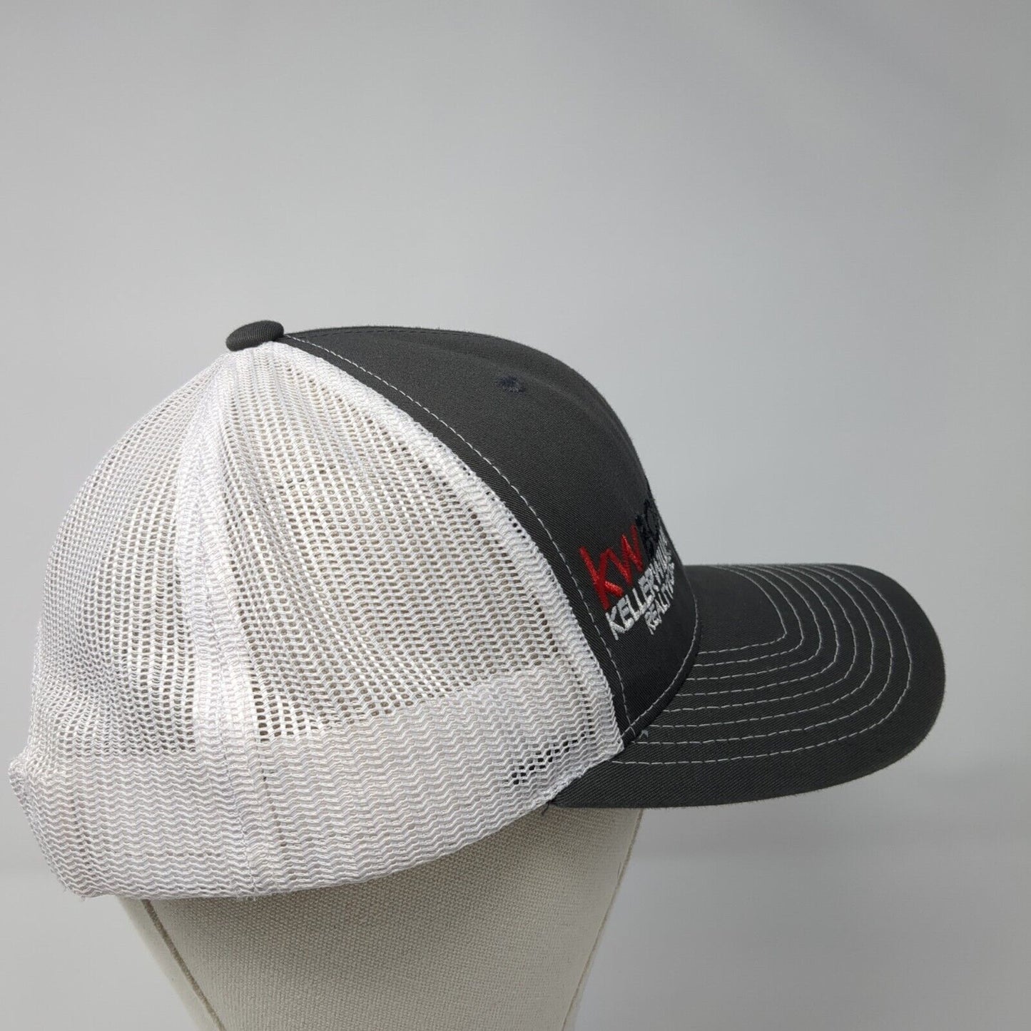 KW Boise Keller Williams Realty Boise Snapback Trucker Hat Gray OS Richardson