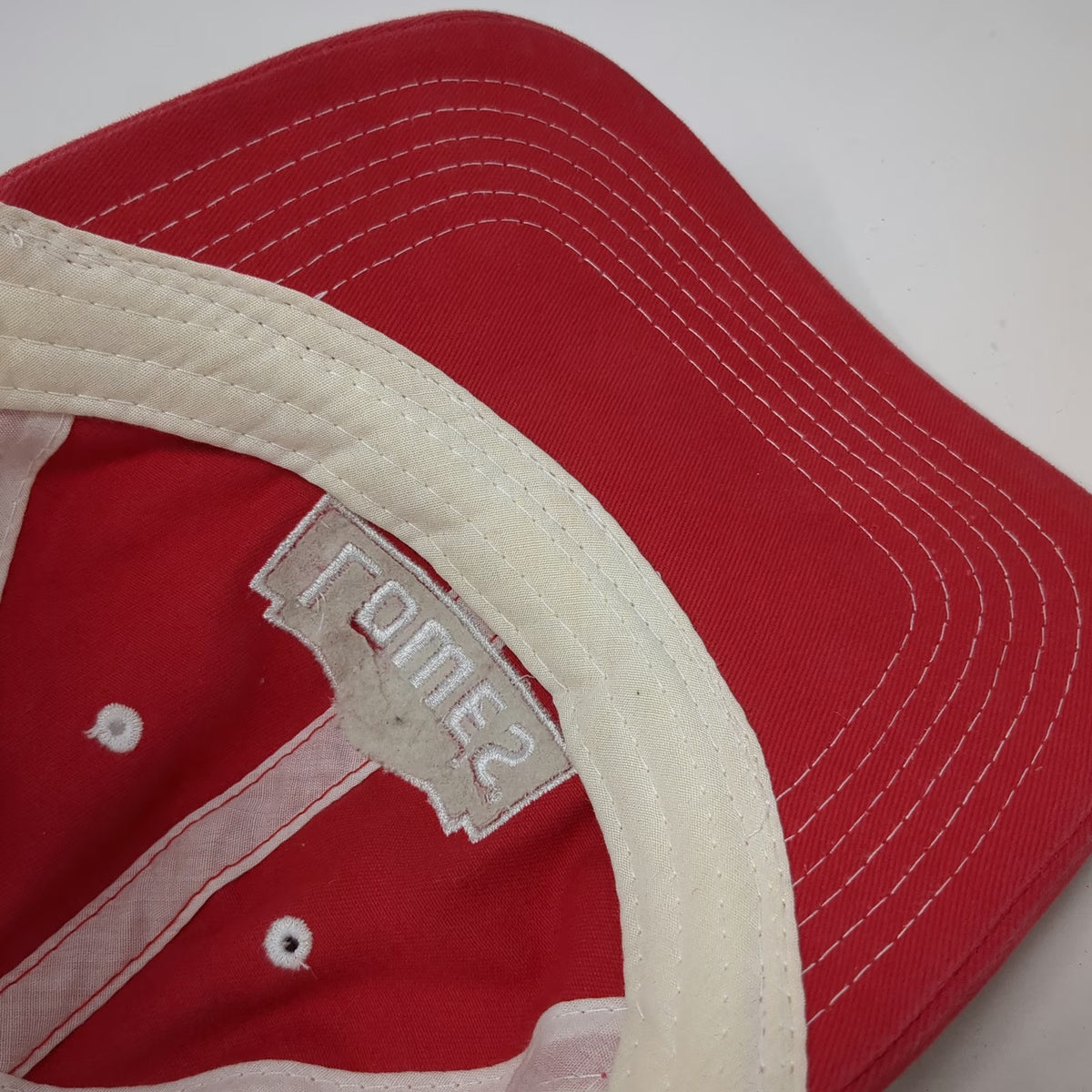 Lowe's ProServices Red One Size Baseball Cap Mesh Back Embroidered Hat Strapback
