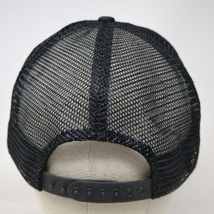 Hawaiian Headwear Trucker Hat Black OSFM Hawaii Hang Loose Shaka Mesh Snapback
