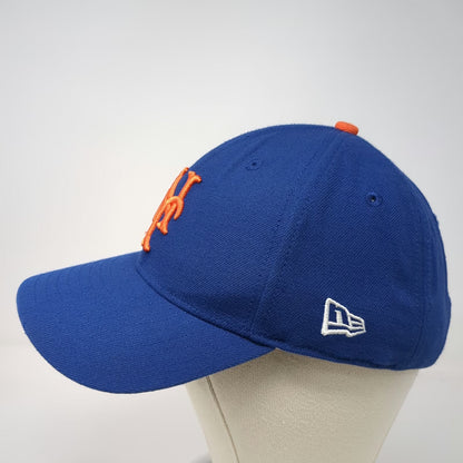 New York Mets MLB New Era Blue Orange Baseball Cap One Size Strapback Logo Hat
